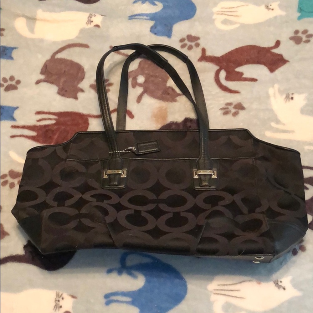Authentic Black Coach Purse